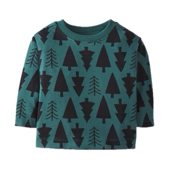NWT Hanna Andersson Holiday Long Sleeve Shirt Size 3T - Picture 1 of 10